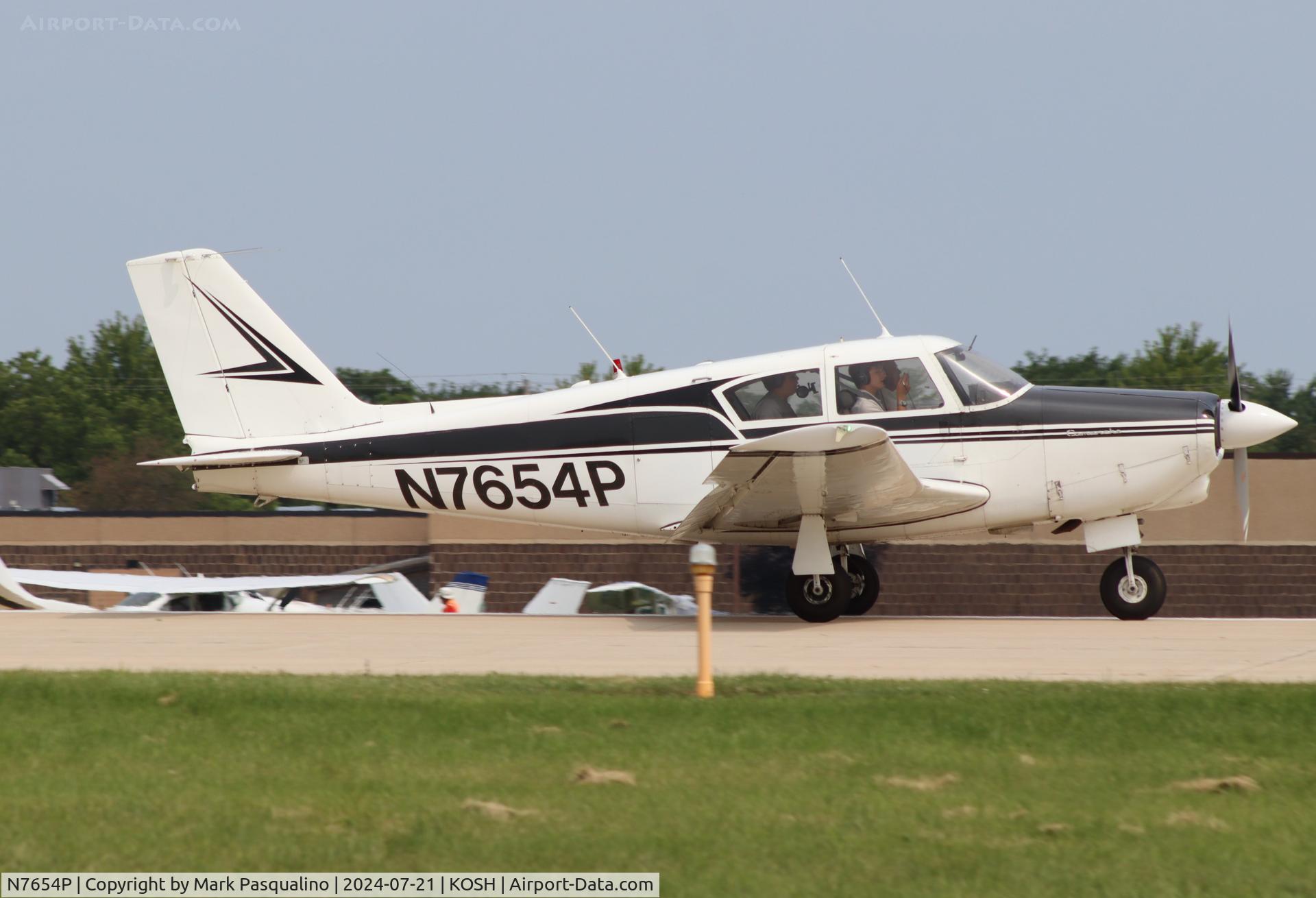 N7654P, 1962 Piper PA-24-180 Comanche C/N 24-2867, Piper PA-24-180