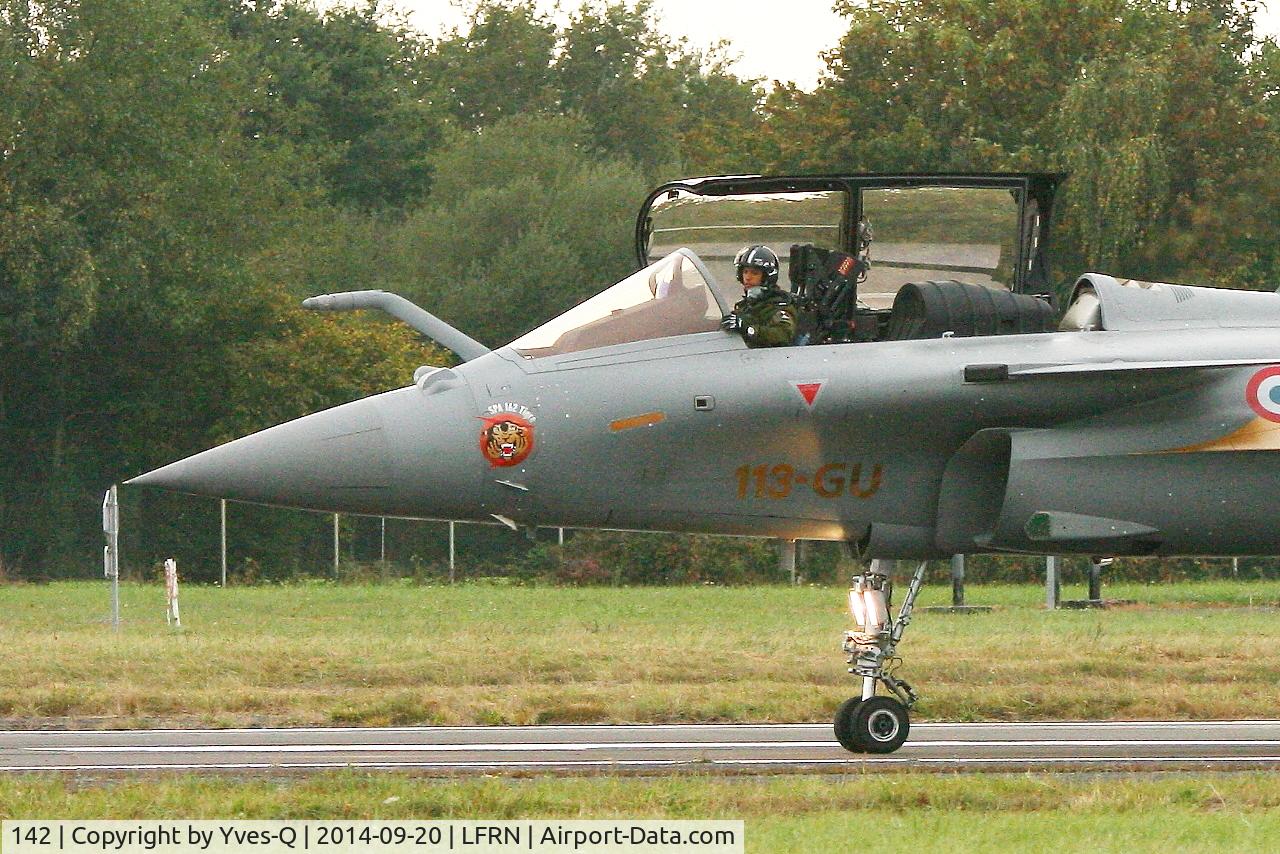 142, 2013 Dassault Rafale C C/N 142, Dassault Rafale C,, Rennes-St Jacques airport (LFRN-RNS)