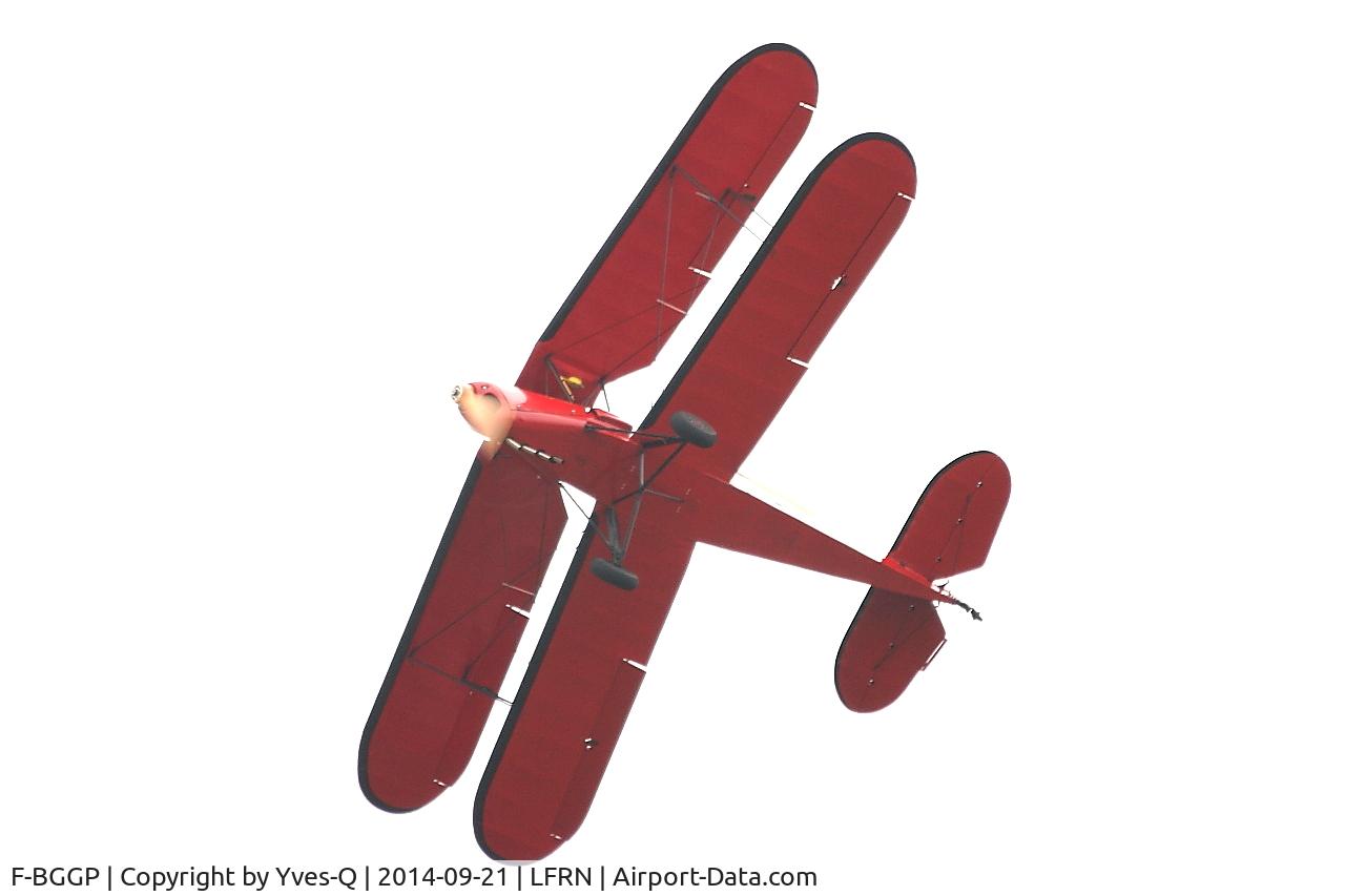 F-BGGP, Stampe-Vertongen SV-4C C/N 41, Stampe-Vertongen SV-4C, On display, Rennes-St Jacques airport (LFRN-RNS)
