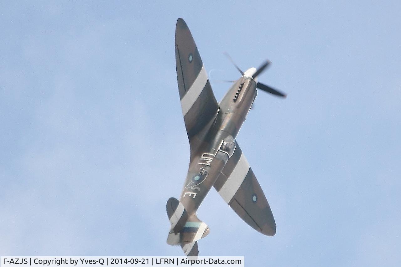 F-AZJS, 1944 Supermarine 389 Spitfire PR.XIX C/N 6S/585110, Supermarine 389 Spitfire PR.XIX, Rennes-St Jacques airport (LFRN-RNS)