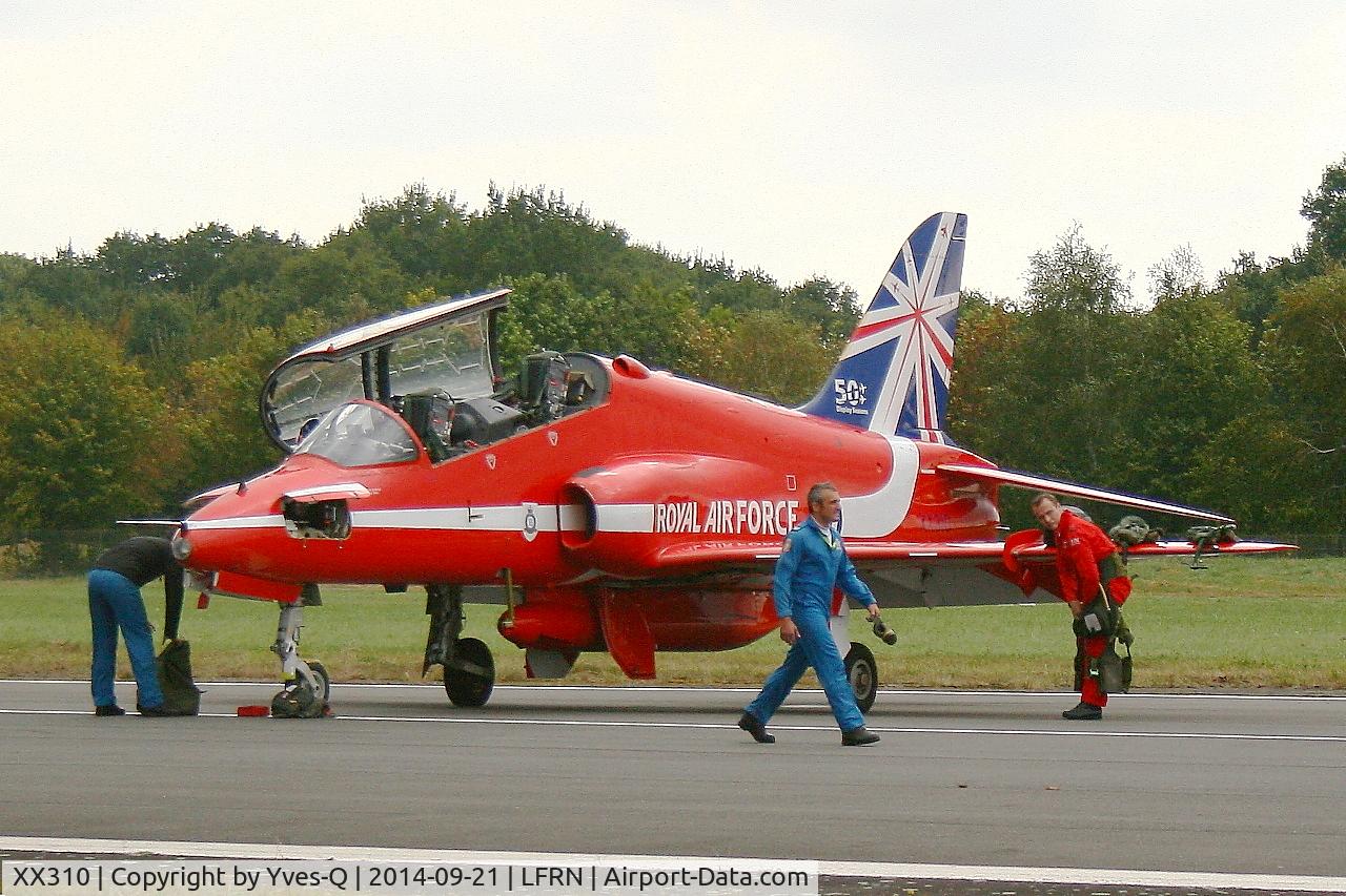 XX310, 1980 Hawker Siddeley Hawk T.1W C/N 145/312135, Hawker Siddeley Hawk T.1, Rennes-St Jacques airport (LFRN-RNS)