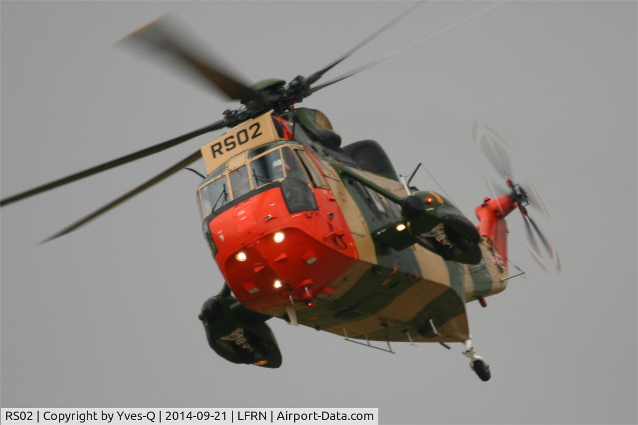 RS02, 1976 Westland Sea King Mk.48 C/N WA832, Westland WS-61 Sea King Mk.48, On display, Rennes-St Jacques airport (LFRN-RNS)