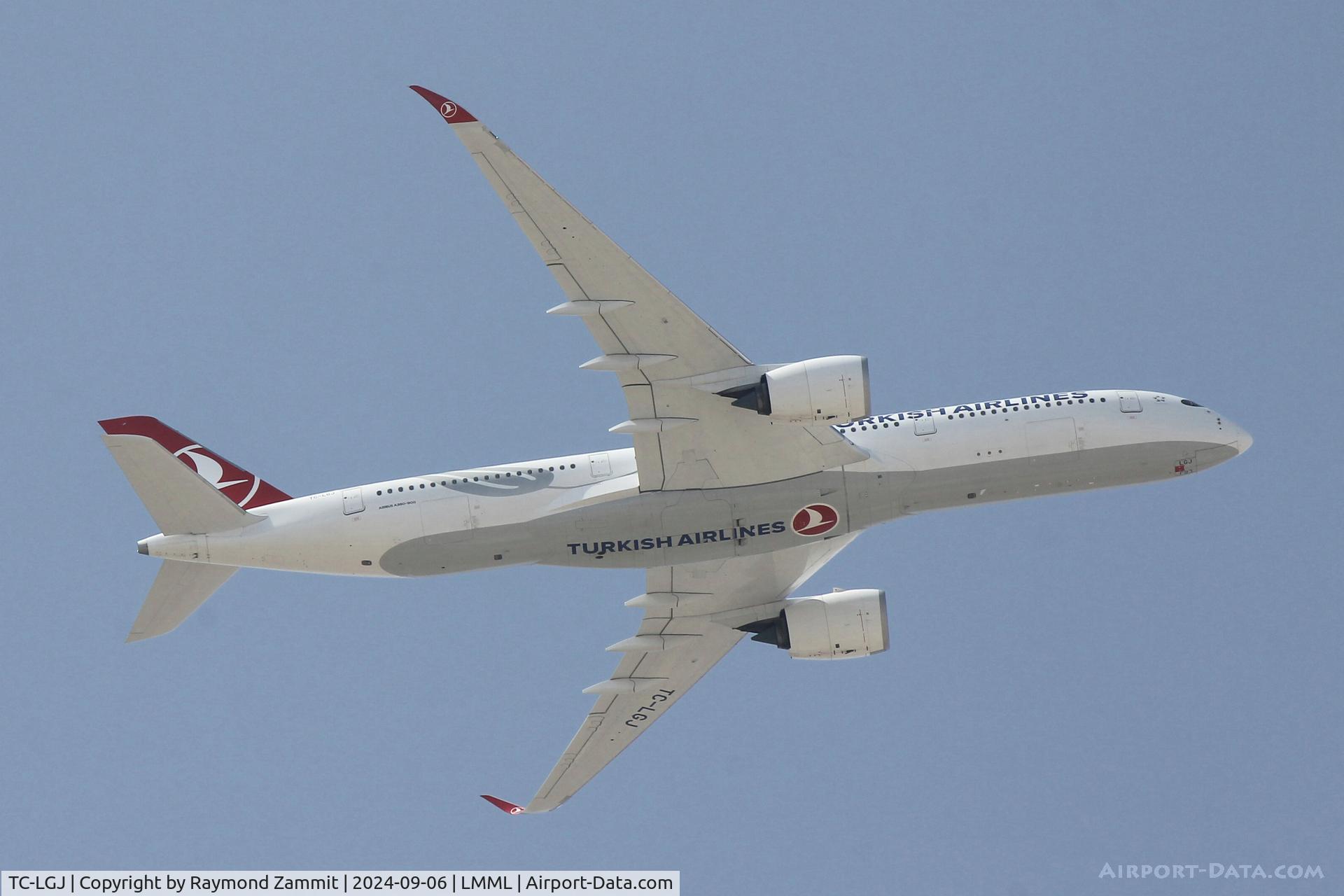 TC-LGJ, 2021 Airbus A350-941 C/N 463, A350 TC-LGJ Turkish Airlines