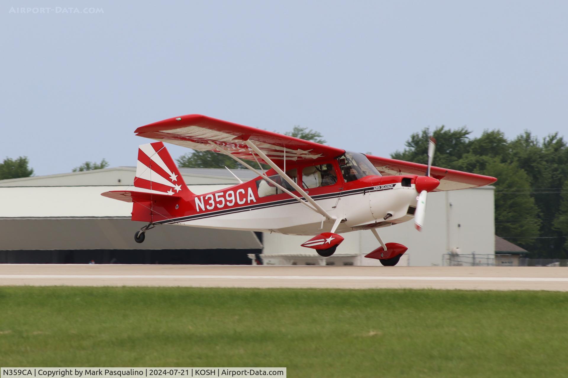 N359CA, 2005 American Champion 8KCAB Decathlon C/N 997-2005, American Champion 8KCAB