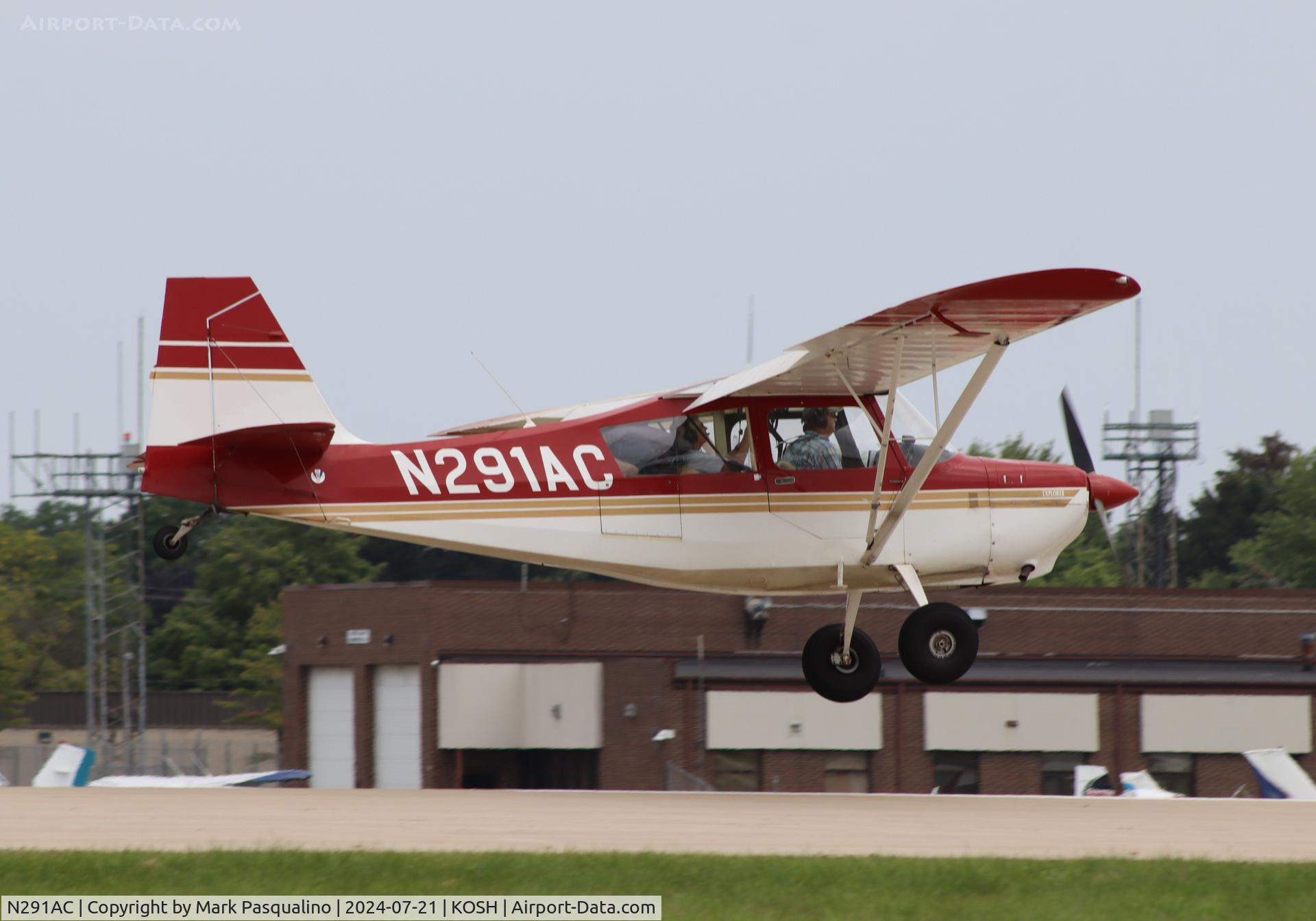 N291AC, 2000 American Champion 7GCBC C/N 1285-99, American Champion 7GCBC