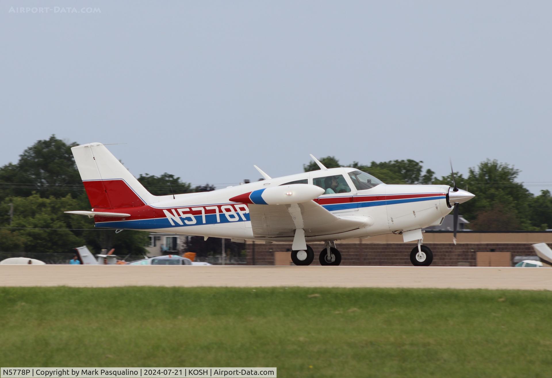 N5778P, 1959 Piper PA-24-250 Comanche C/N 24-857, Piper PA-24-250