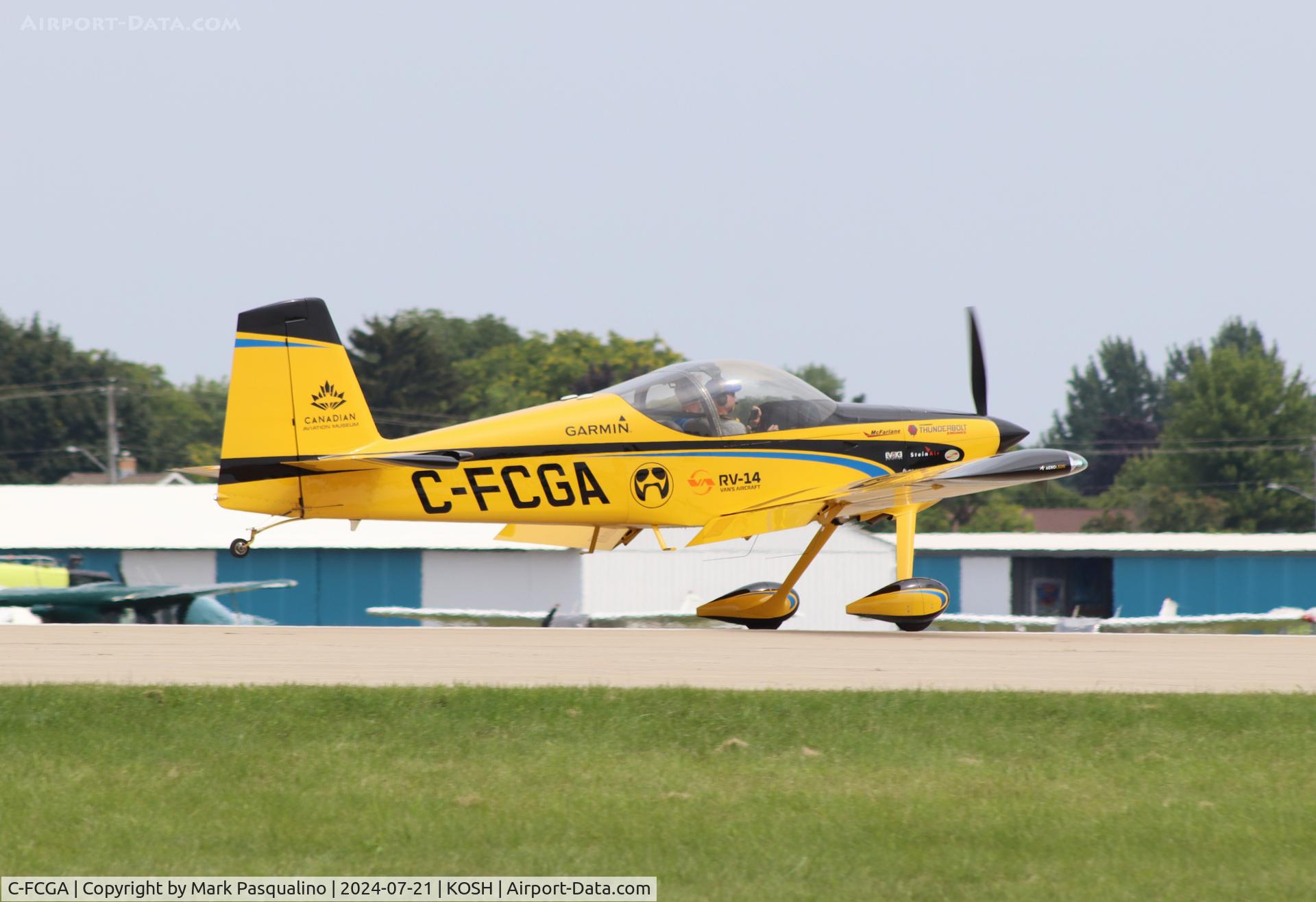 C-FCGA, 2021 Vans RV-14 C/N 14606, Vans RV-14
