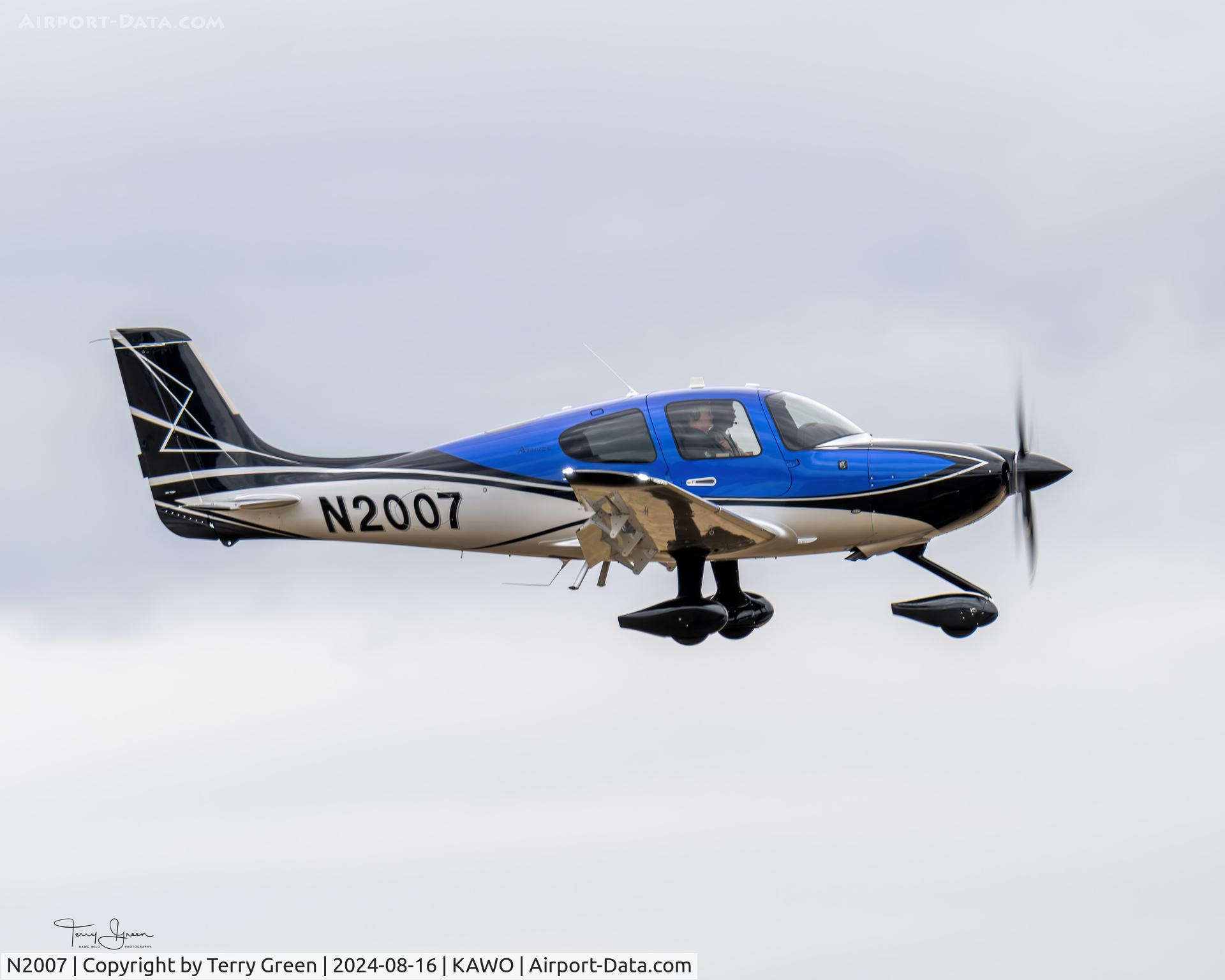 N2007, 2023 CIRRUS DESIGN CORP SR22T C/N 9384, KAWO