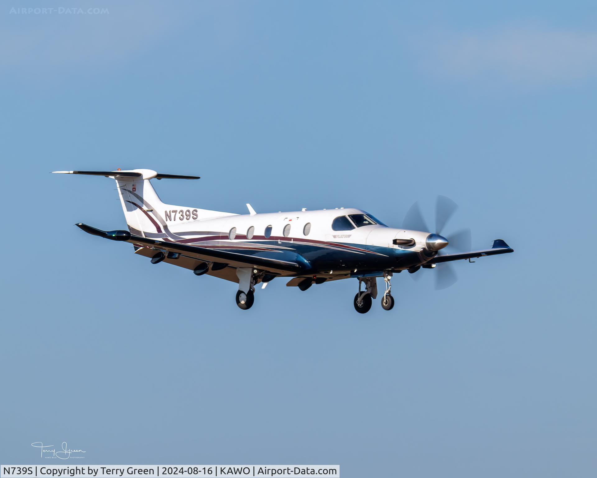 N739S, 2007 Pilatus PC-12/47 C/N 844, KAWO