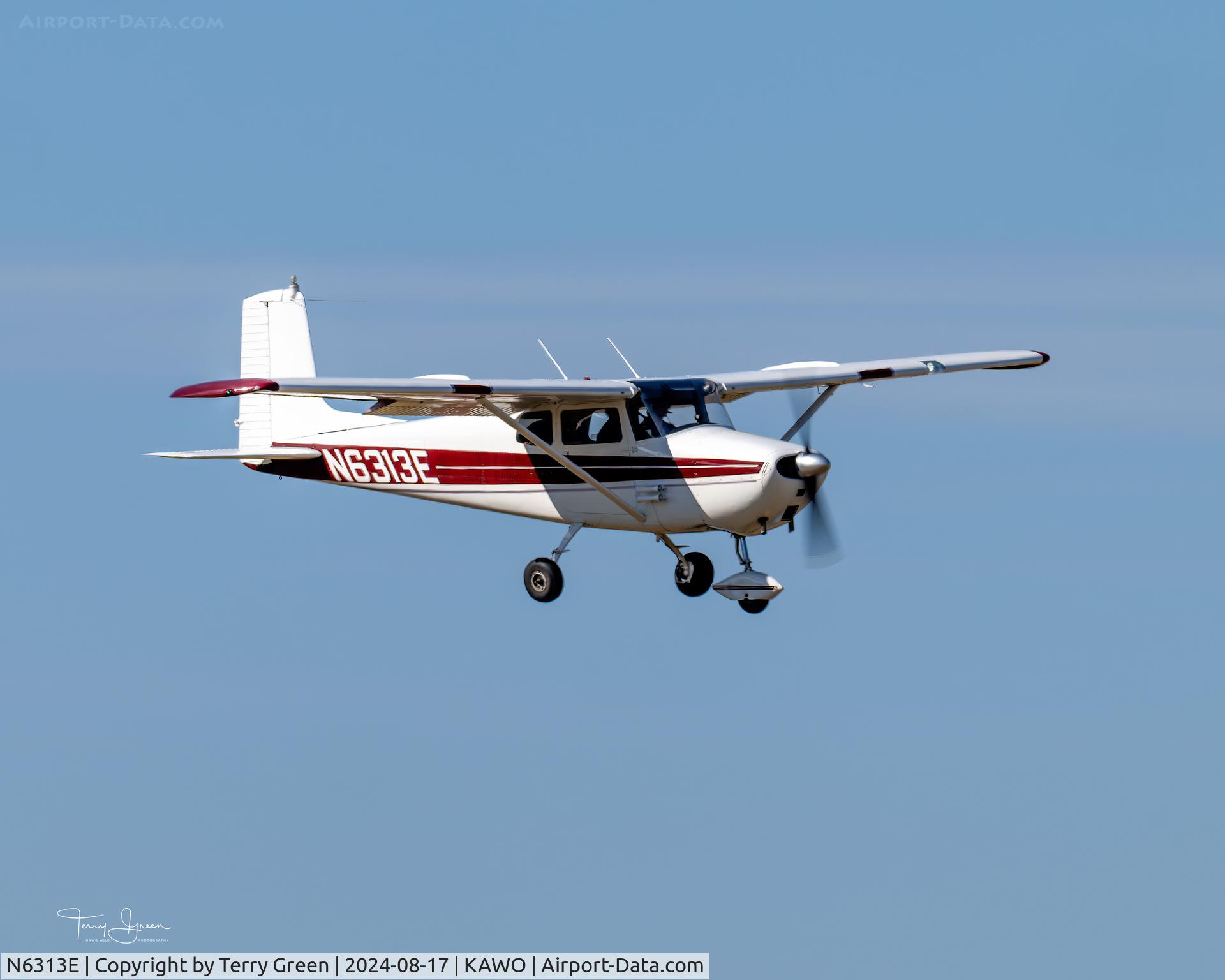 N6313E, 1959 Cessna 172 C/N 46413, KAWO
