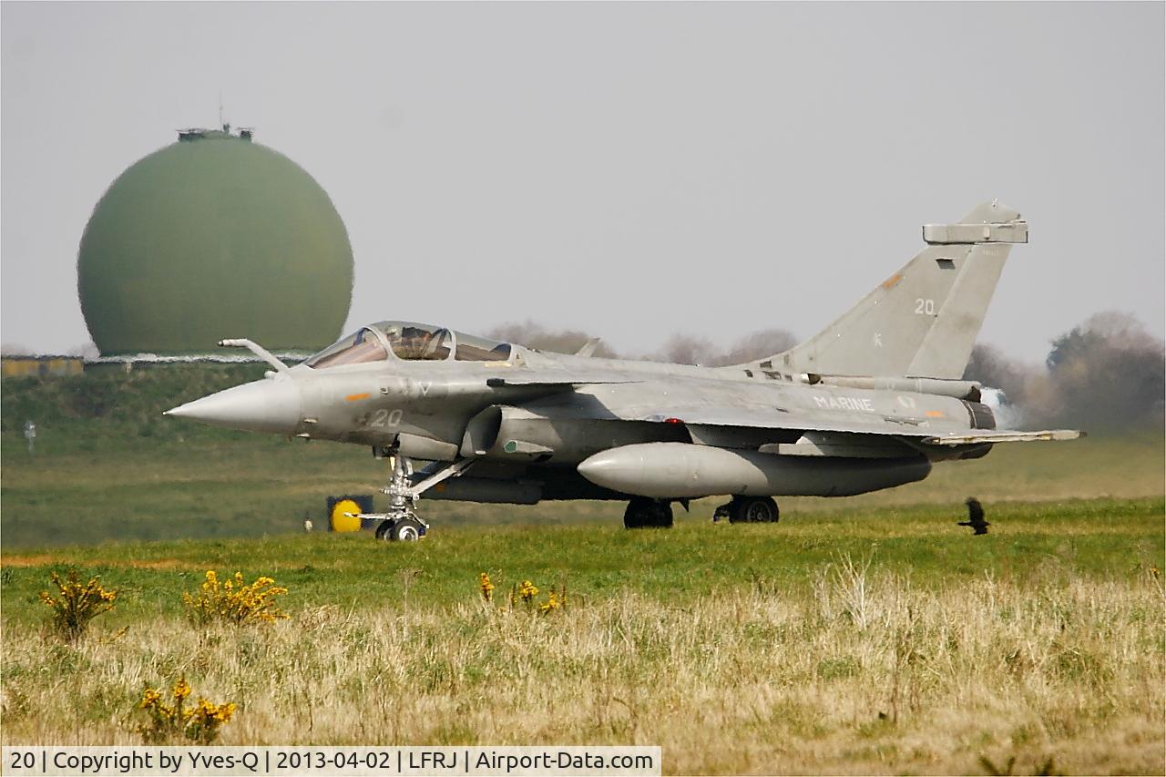 20, Dassault Rafale M C/N 20, Dassault Rafale M, Landivisiau Naval Air Base (LFRJ)