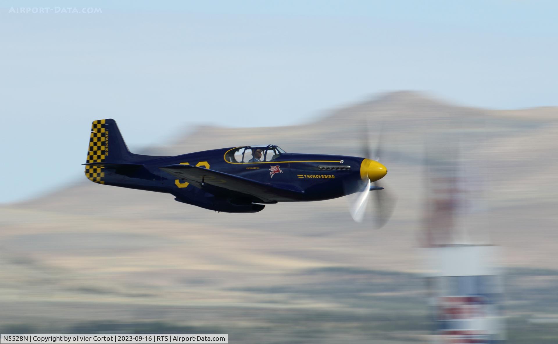 N5528N, North American P-51C Mustang C/N 2925, 2023 Reno air races