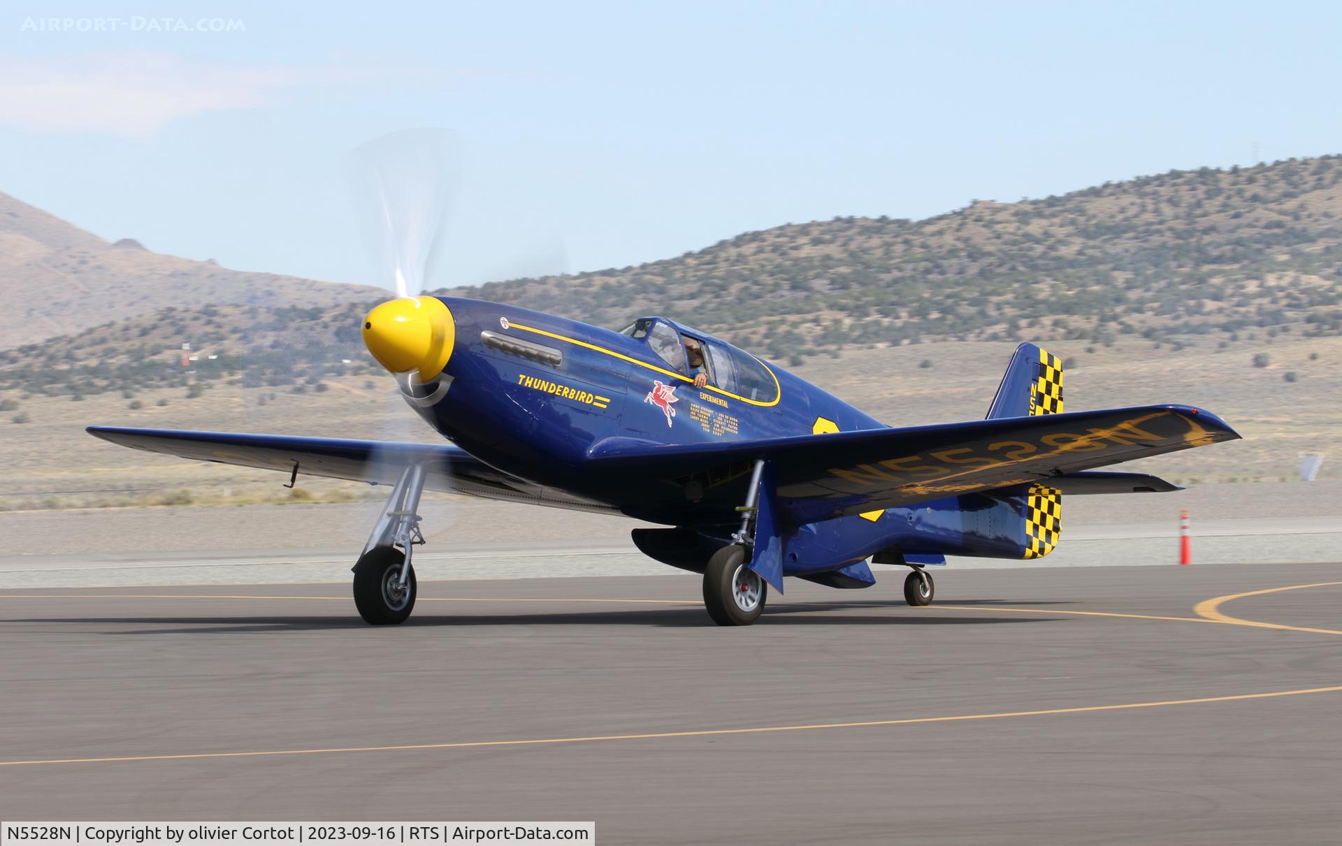 N5528N, North American P-51C Mustang C/N 2925, 2023 Reno air races