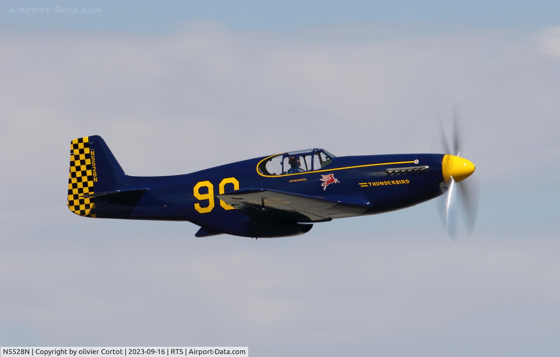 N5528N, North American P-51C Mustang C/N 2925, 2023 Reno air races