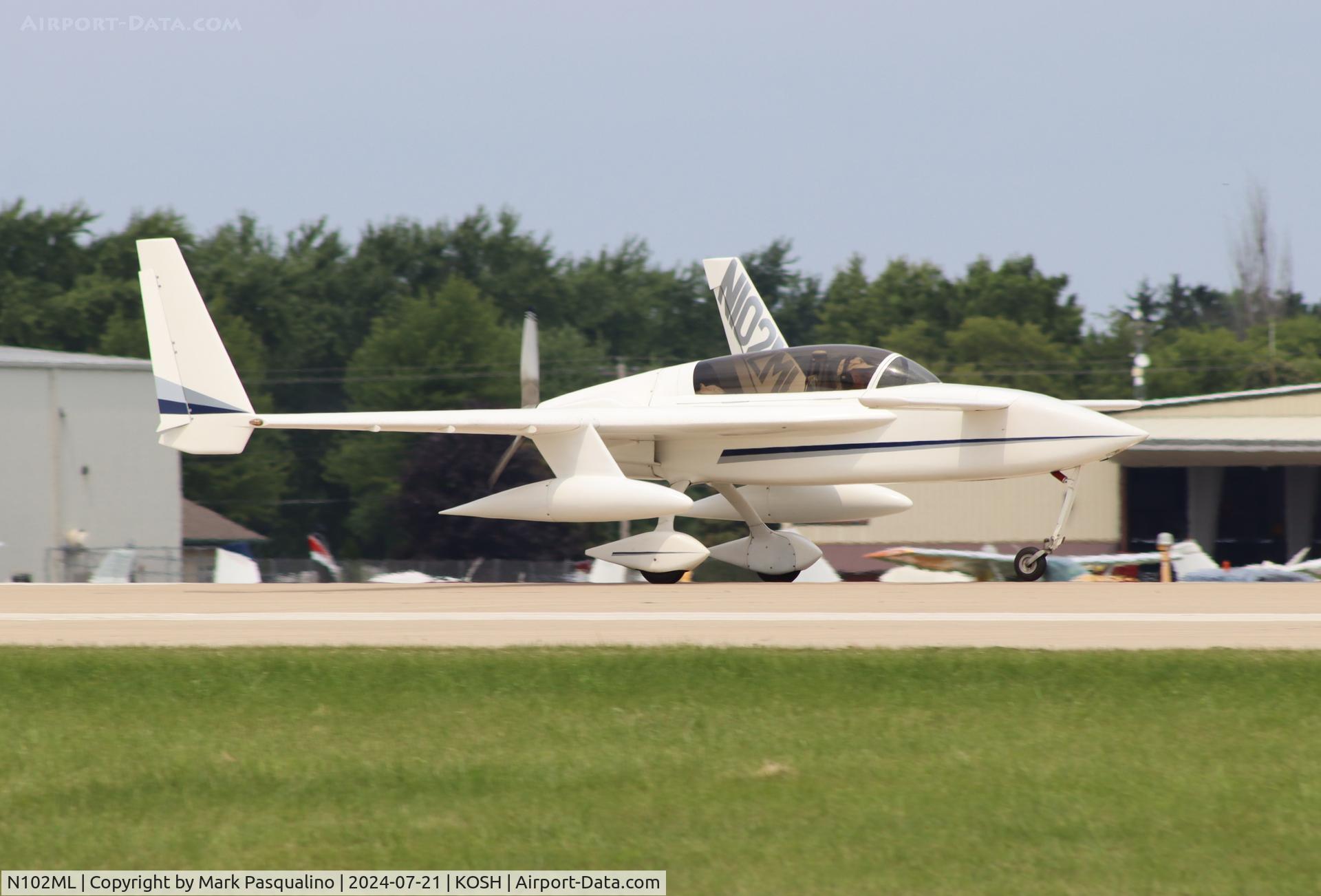 N102ML, 2000 Rutan Long-EZ C/N 001 (N102ML), Rutan Long-EZ