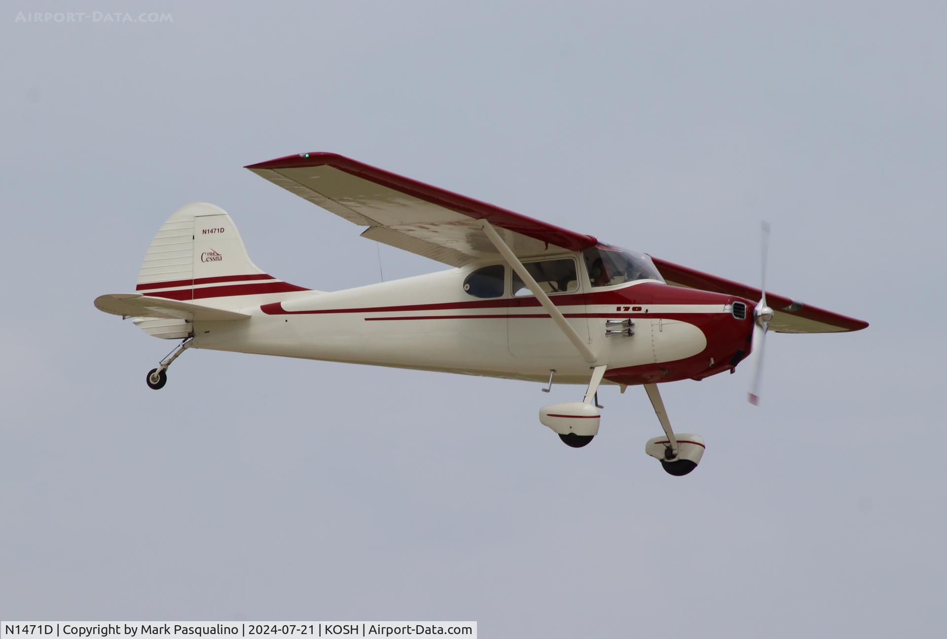 N1471D, 1951 Cessna 170A C/N 20054, Cessna 170A