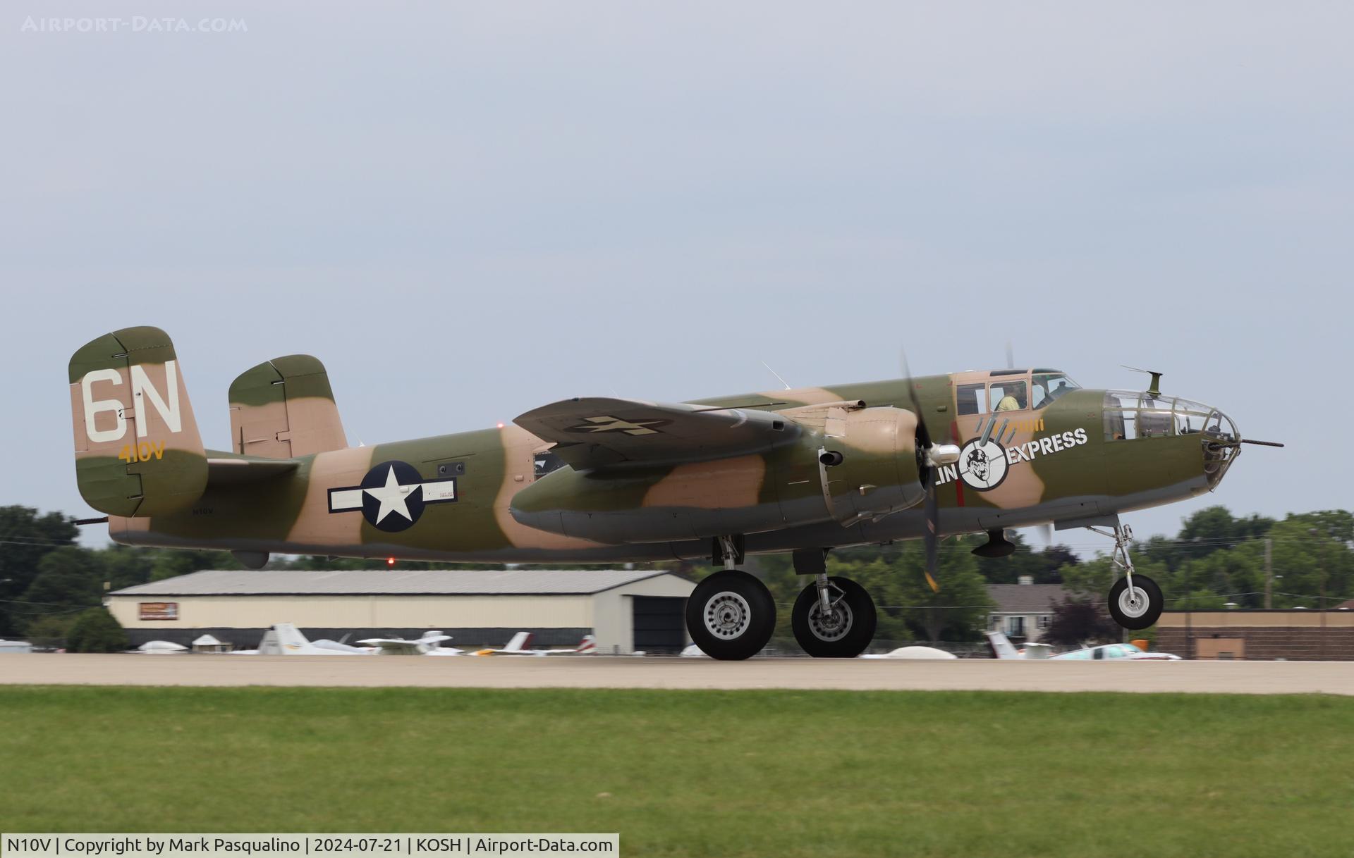 N10V, 1943 North American B-25H Mitchell C/N 98-21433, North American B-25H