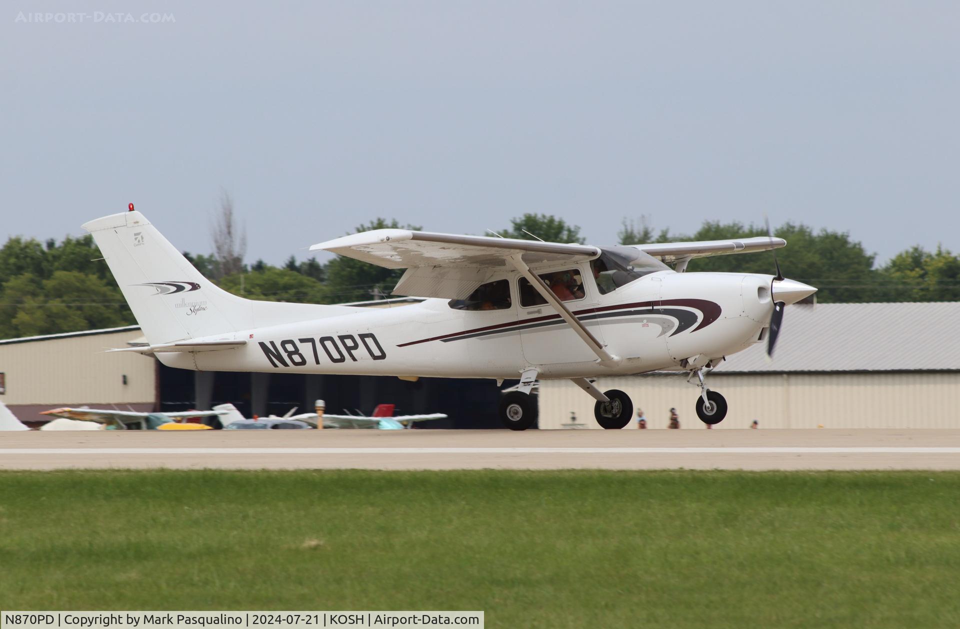 N870PD, 2000 Cessna 182S Skylane C/N 18280863, Cessna 182S