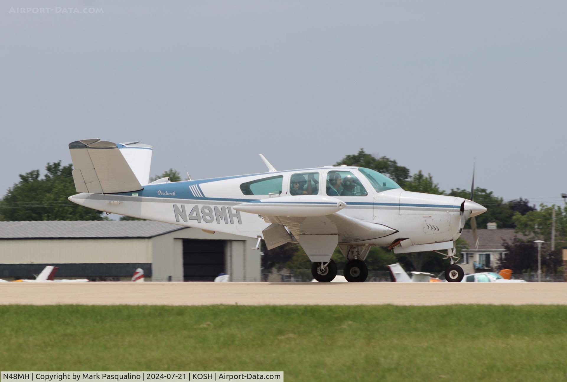 N48MH, Beech V35B Bonanza C/N D-9184, Beech V35B