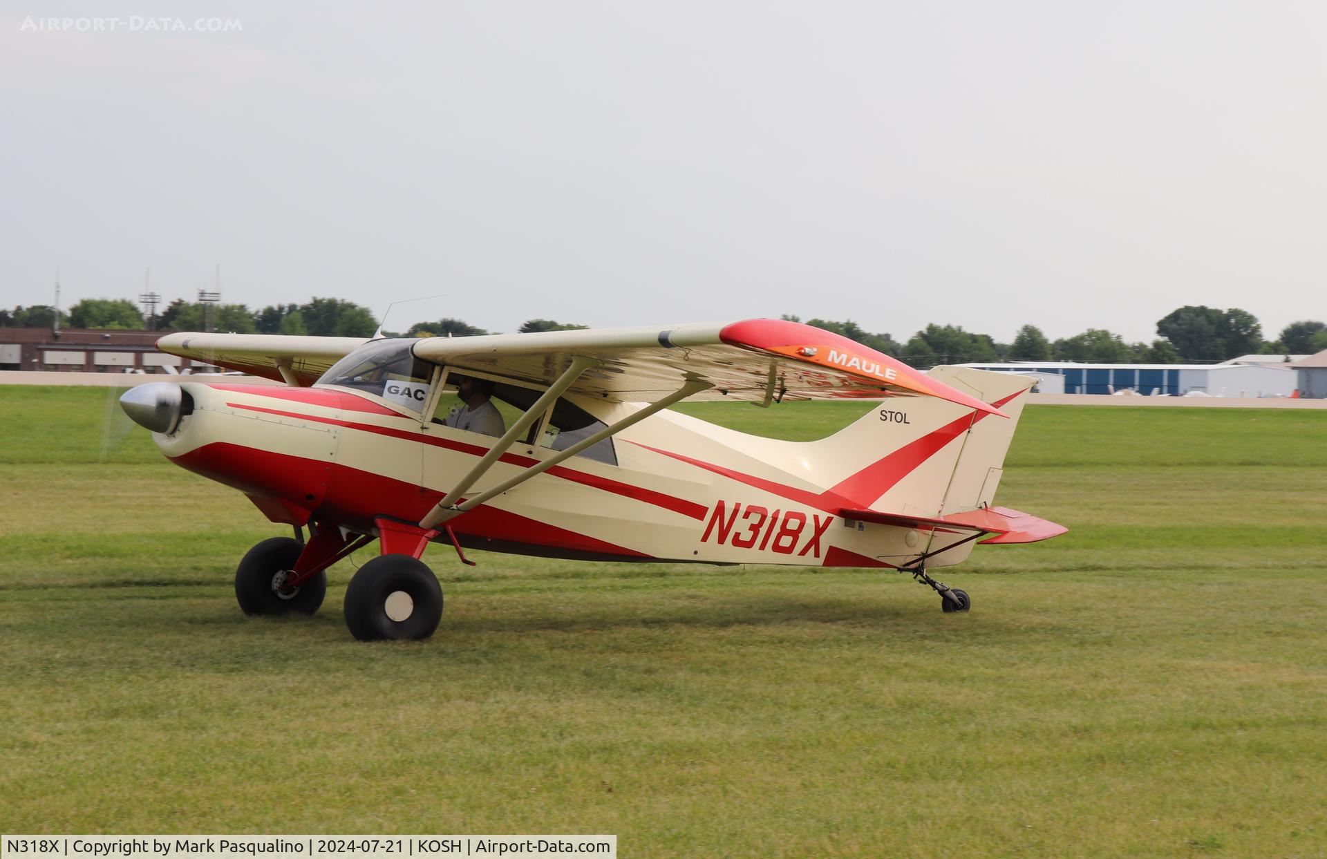 N318X, 1975 Maule M-5-210C Strata Rocket C/N 6145C, Maule M-5-210C
