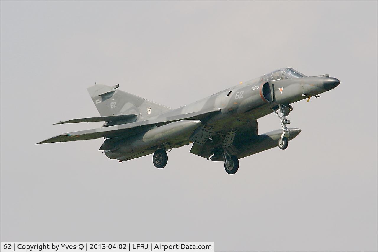 62, Dassault Super Etendard C/N 76, Dassault Super Etendard, Landivisiau Naval Air Base (LFRJ)