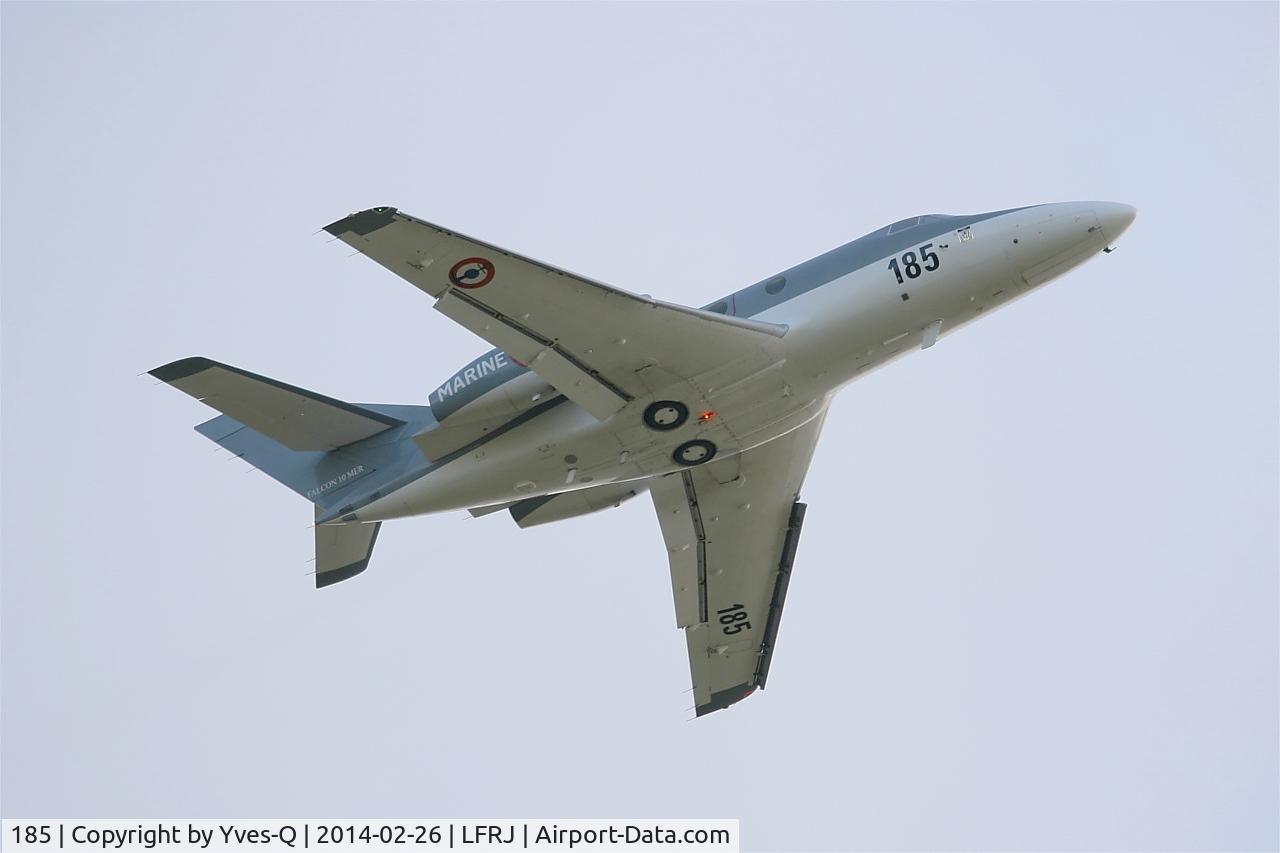 185, Dassault Falcon 10MER C/N 185, Dassault Falcon 10 Mer, Landivisiau Naval Air Base (LFRJ)