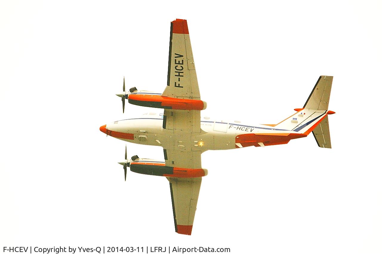 F-HCEV, 2009 Hawker Beechcraft B200GT King Air C/N BY-91, Hawker Beechcraft B200GT King Air, Landivisiau Naval Air Base (LFRJ)