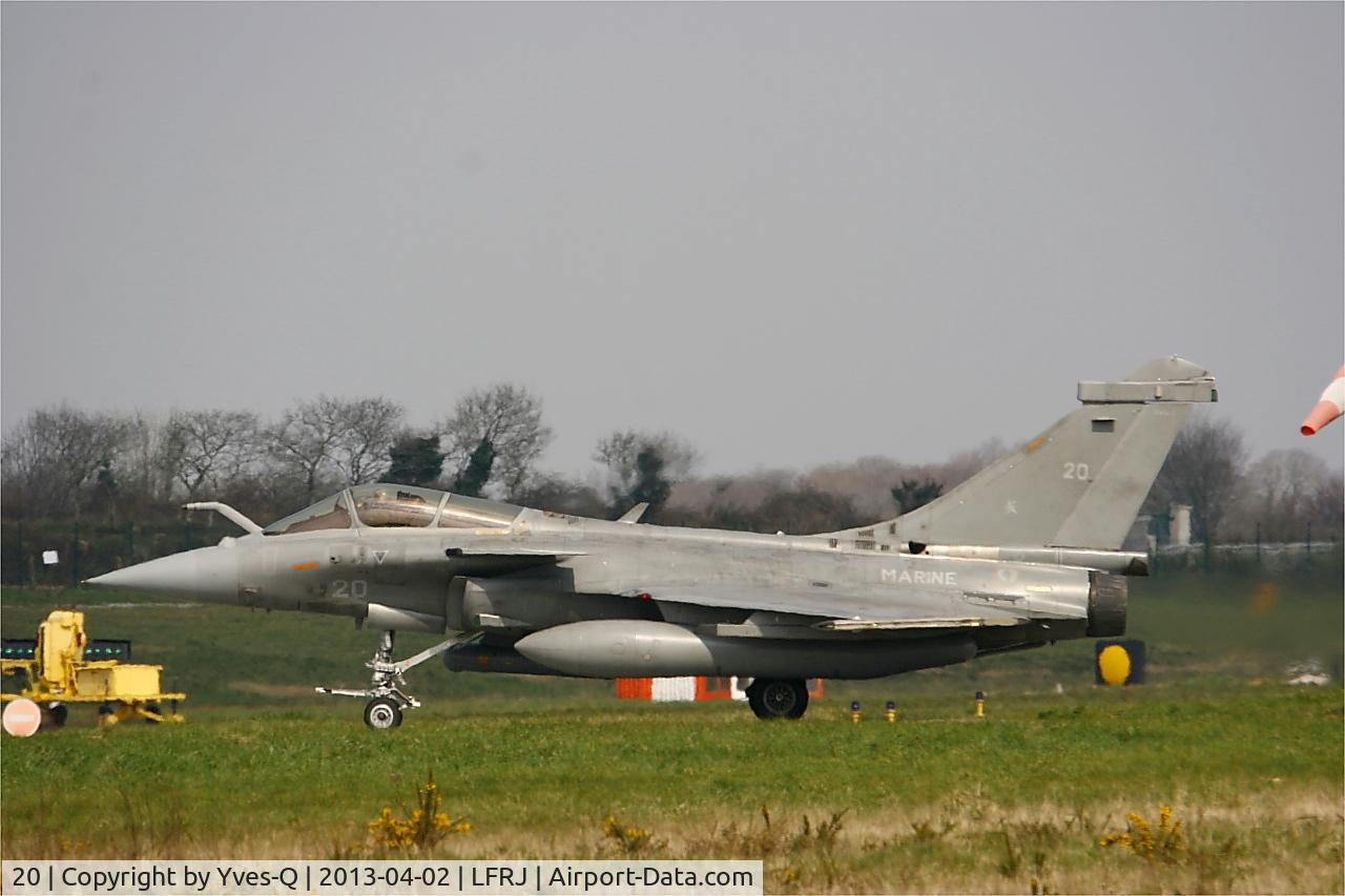 20, Dassault Rafale M C/N 20, Dassault Rafale M, Landivisiau Naval Air Base (LFRJ)