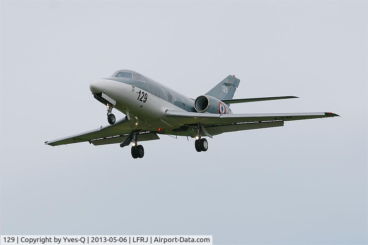 129, 1978 Dassault Falcon 10MER C/N 129, Dassault Falcon 10 Mer, Landivisiau Naval Air Base (LFRJ)