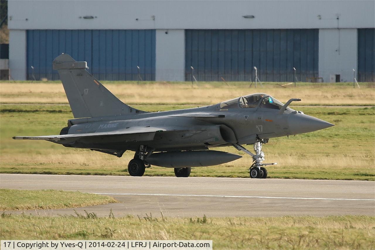 17, Dassault Rafale M C/N 17, Dassault Rafale M, Landivisiau Naval Air Base (LFRJ)