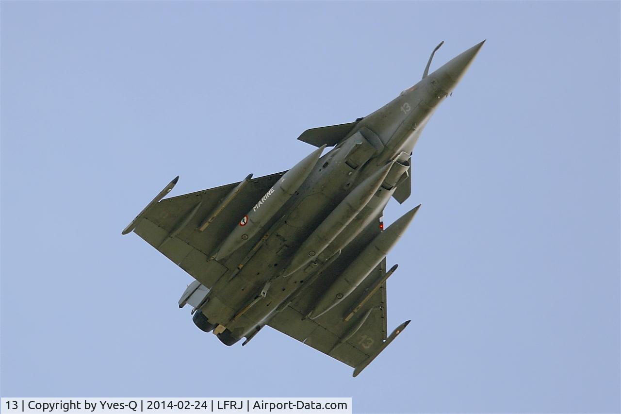 13, Dassault Rafale M C/N 13, Dassault Rafale M, Landivisiau Naval Air Base (LFRJ)