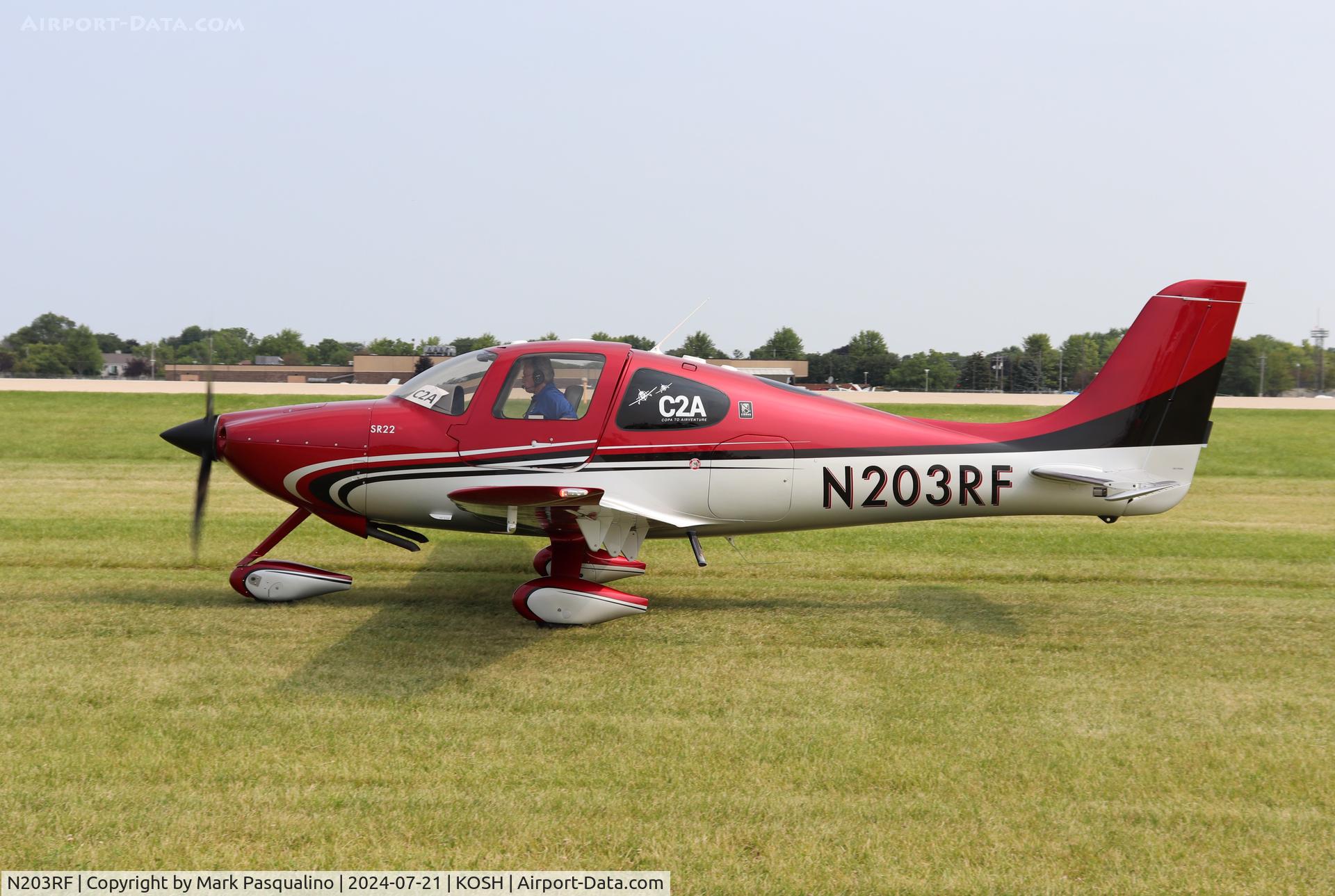 N203RF, 2003 Cirrus SR22 C/N 0453, Cirrus SR22