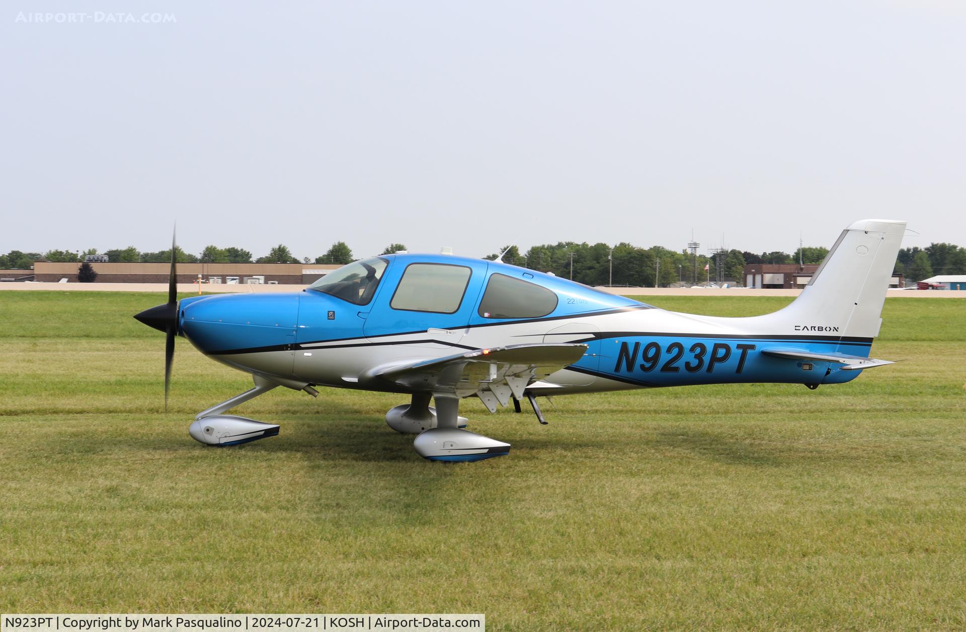N923PT, 2017 Cirrus SR22 C/N 4531, Cirrus SR22