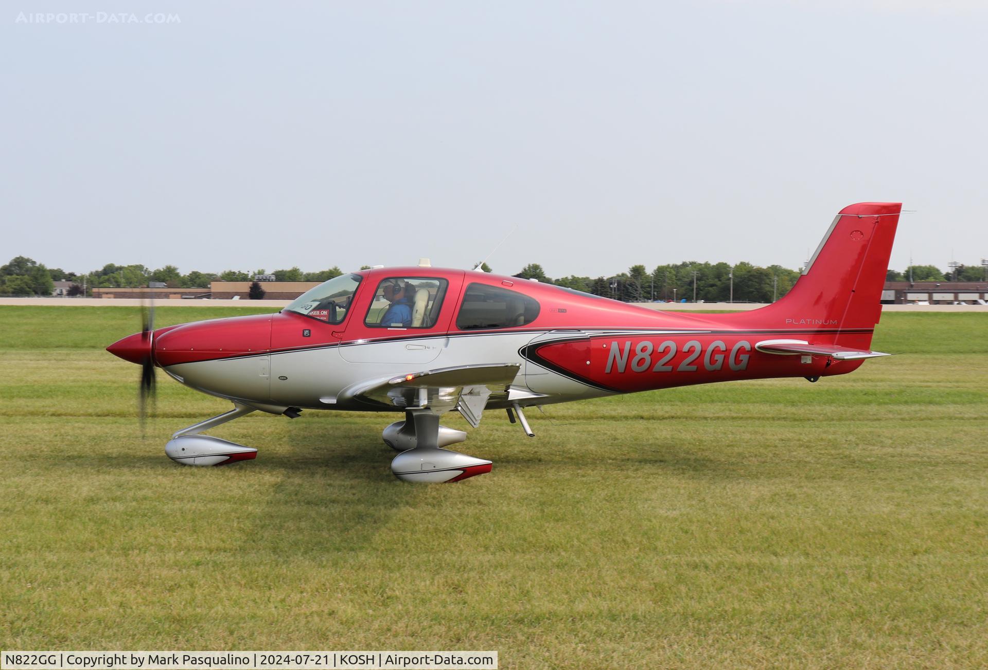 N822GG, 2022 Cirrus SR22 C/N 8554, Cirrus SR22