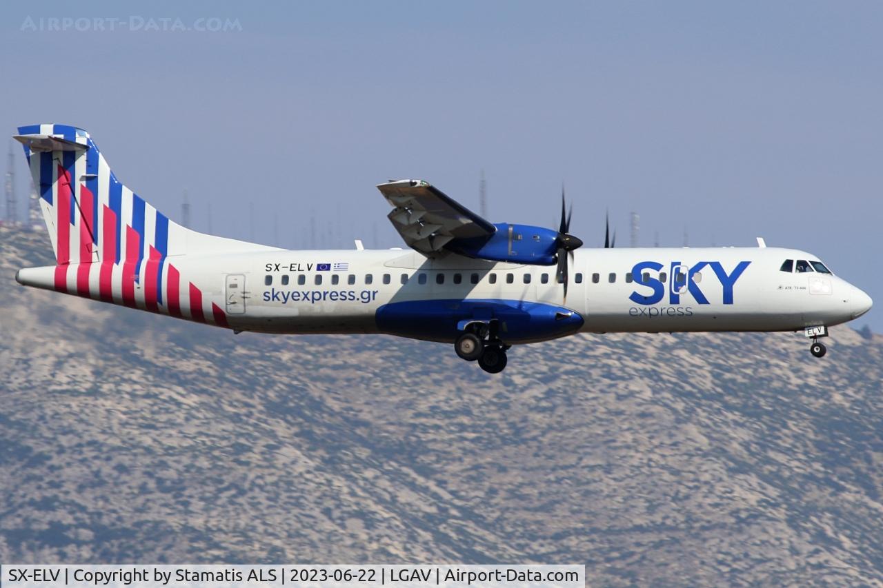 SX-ELV, 2020 ATR 72-600 C/N 1643, LGAV