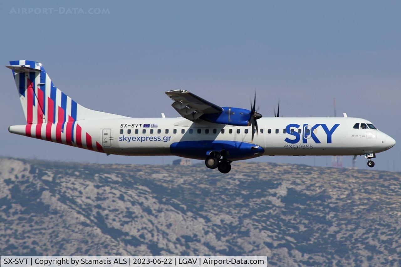 SX-SVT, 2020 ATR 72-600 C/N 1657, LGAV