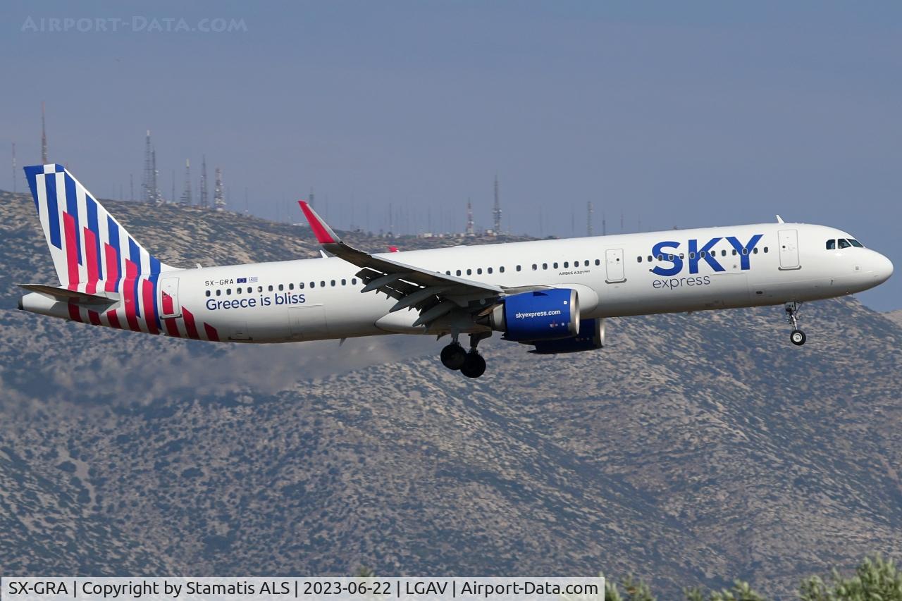 SX-GRA, 2018 Airbus A321-251N C/N 8014, LGAV