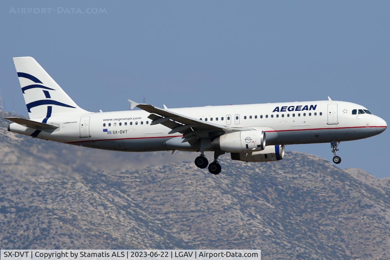 SX-DVT, 2008 Airbus A320-232 C/N 3745, LGAV