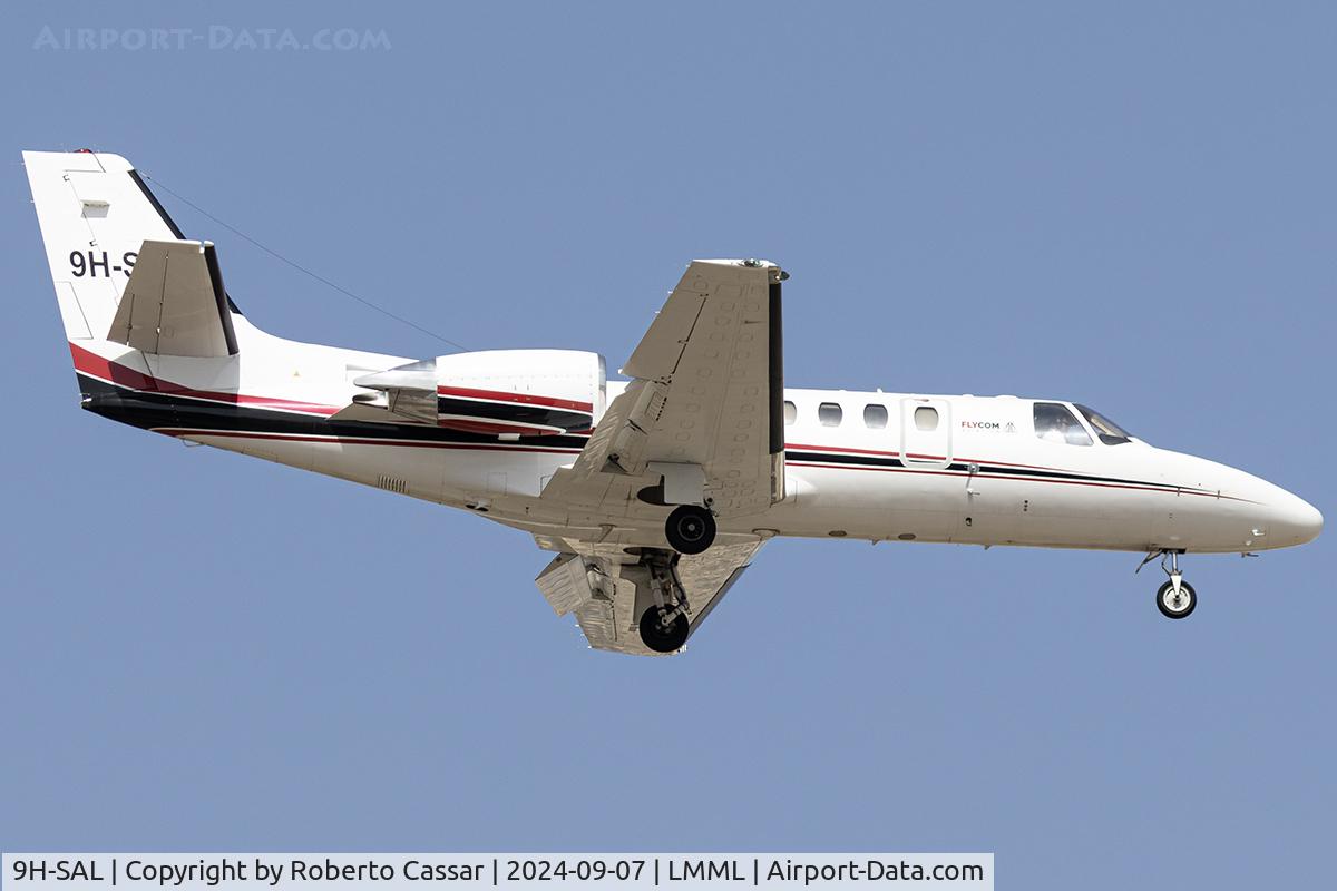 9H-SAL, 2002 Cessna 550 Citation Bravo C/N 550-1007, Runway 13