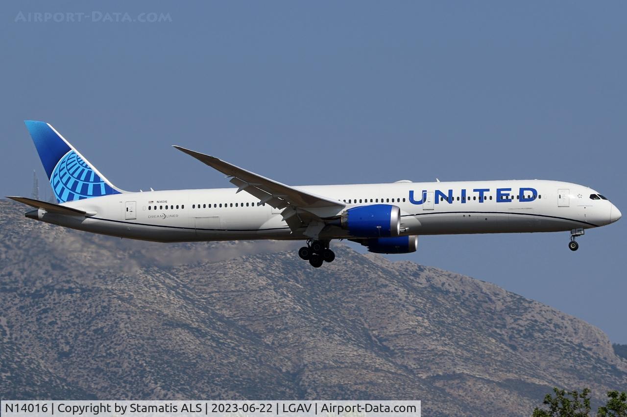 N14016, 2022 Boeing 787-10 Dreamliner Dreamliner C/N 66985, LGAV