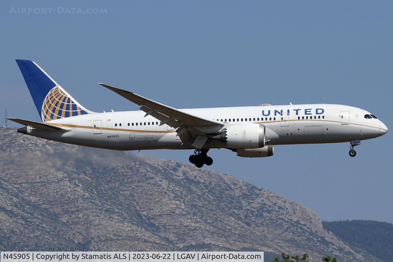 N45905, 2012 Boeing 787-8 Dreamliner Dreamliner C/N 34825, LGAV