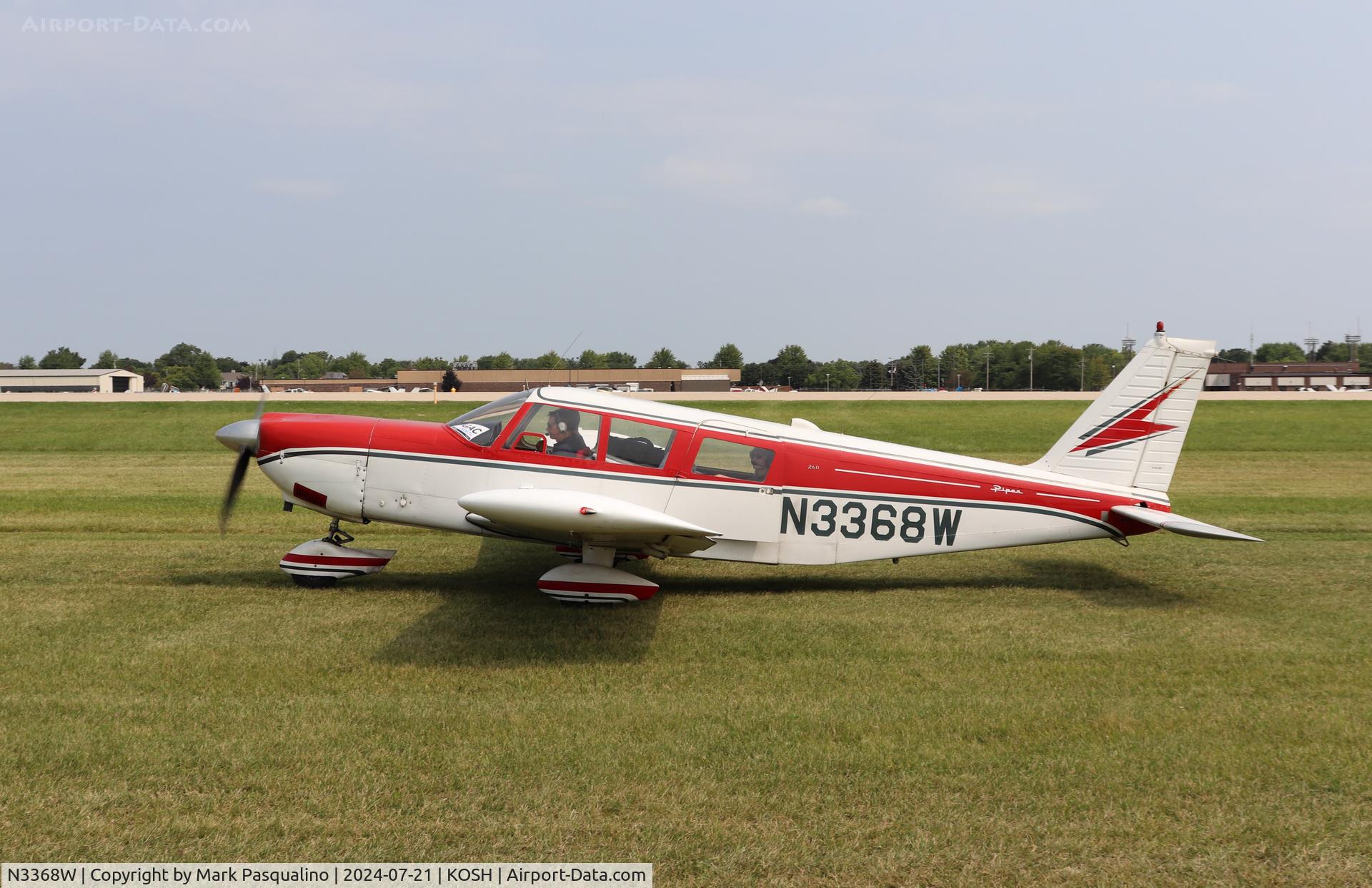 N3368W, 1965 Piper PA-32-260 Cherokee Six C/N 32-214, Piper PA-32-260