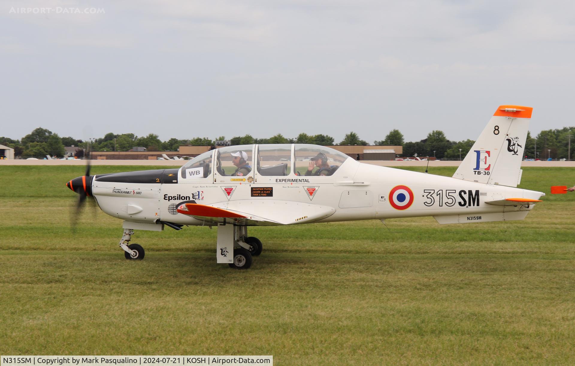 N315SM, 1984 Socata TB 30 Epsilon C/N 08, Socata TB 30 Epsilon