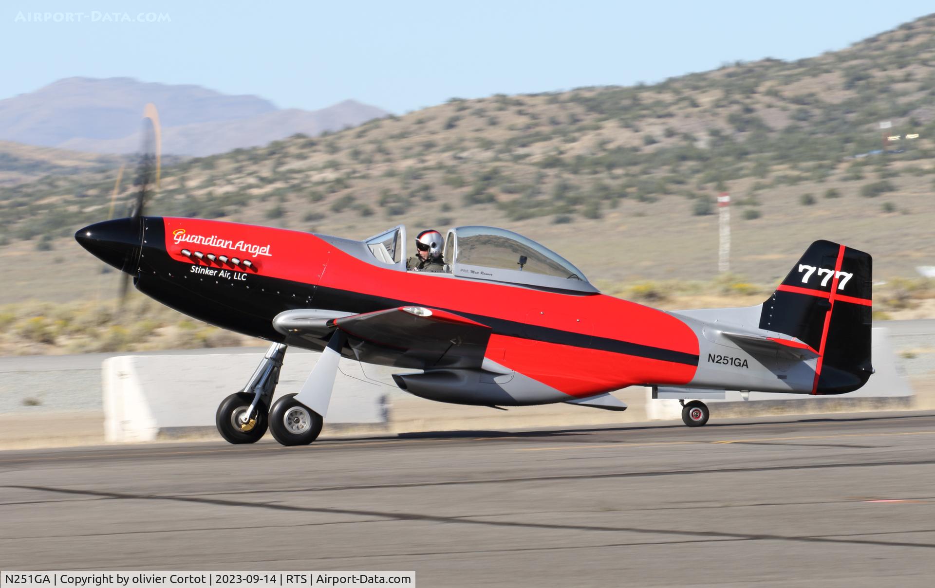 N251GA, 2007 Papa 51 Thunder Mustang C/N AITM016, 2023 Reno air races