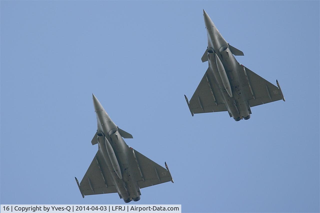 16, Dassault Rafale M C/N 16, Dassault Rafale M, Landivisiau Naval Air Base (LFRJ)