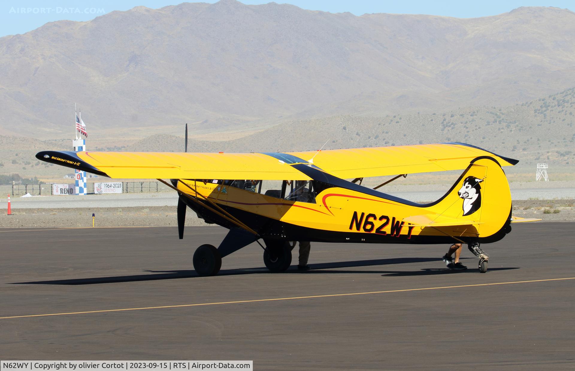 N62WY, Aviat A-1C-180 Husky C/N 3131, 2023 Reno air races