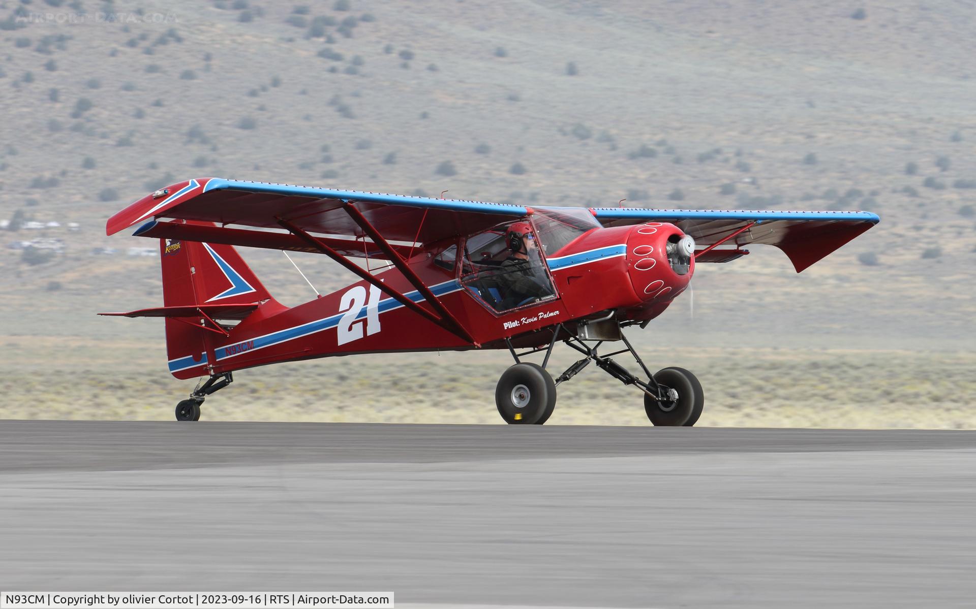 N93CM, 1994 Skystar Kitfox IV C/N 1811, 2023 Reno air races