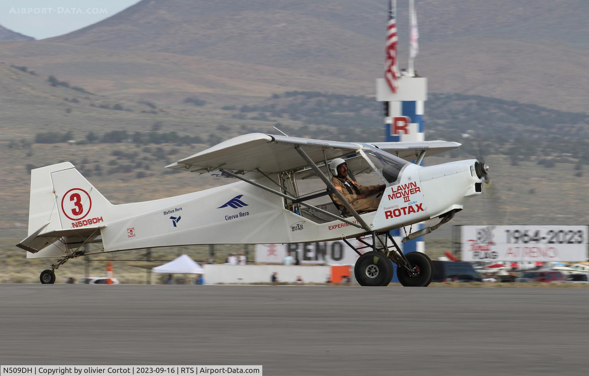 N509DH, 2018 Rans S-7S Courier C/N 0116626, 2023 Reno air races
