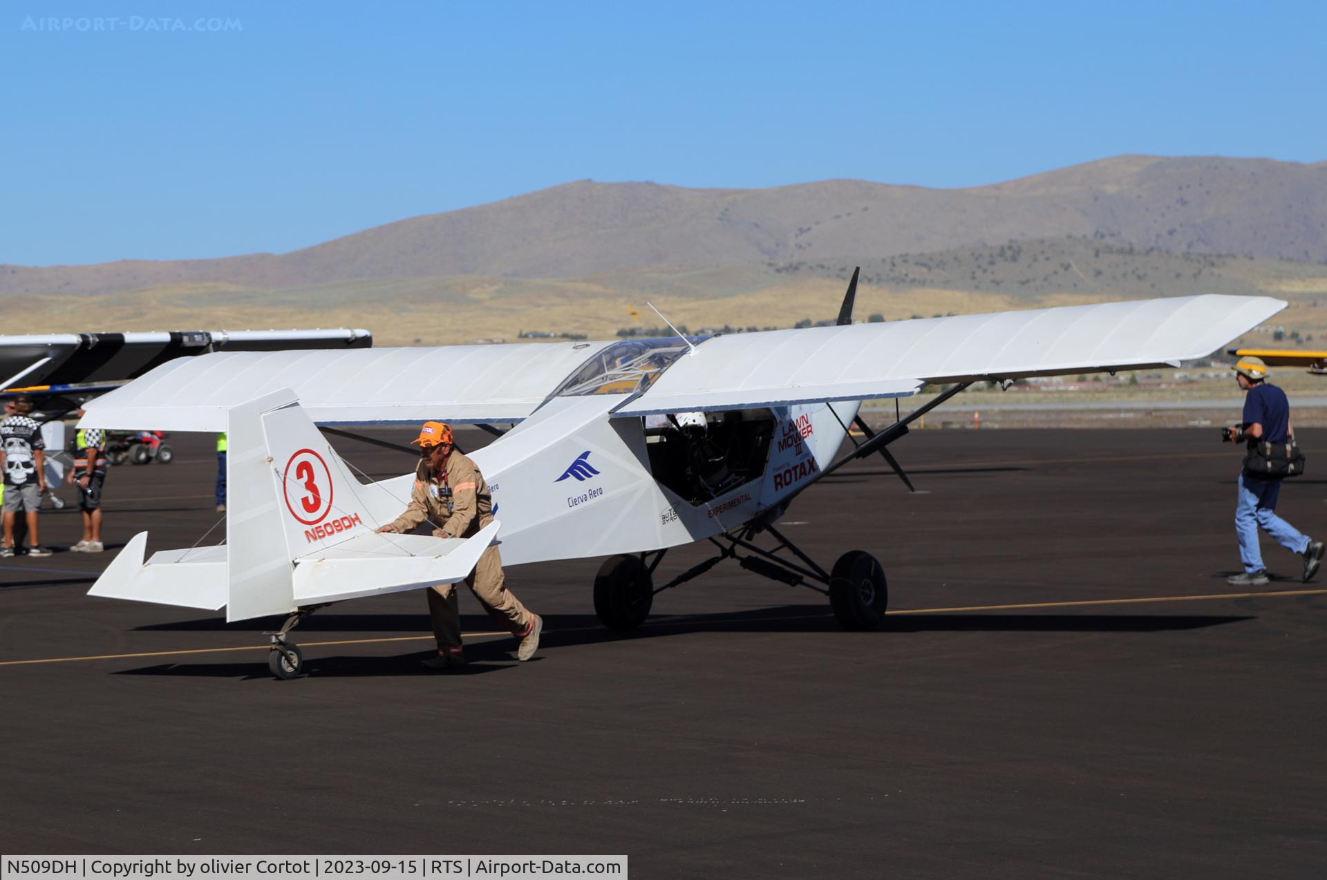 N509DH, 2018 Rans S-7S Courier C/N 0116626, 2023 Reno air races