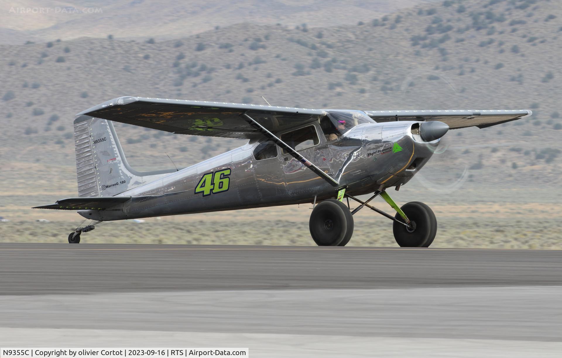 N9355C, 1955 Cessna 180 C/N 31753, 2023 Reno air races